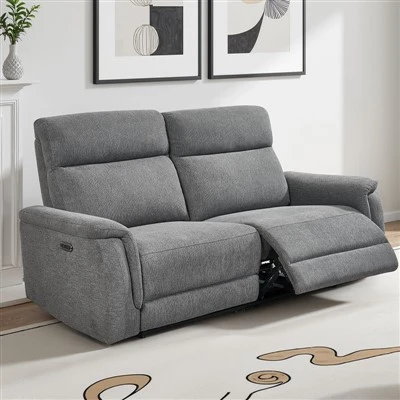 Sufan recliner elettriku tad-drapp